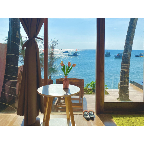 Chill 21 – Căn hộ biển màu hồng (có bếp riêng)